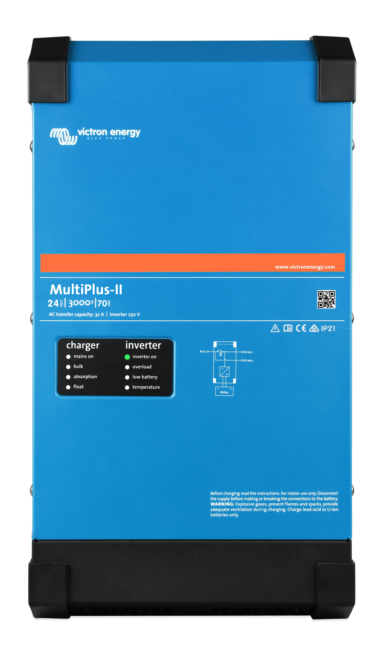 Can the Victron MultiPlus-II 24/3000/70-50 120V (UL) be fully programmed?