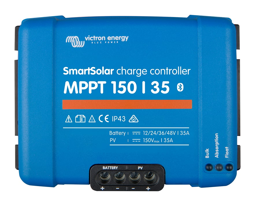 I am installing new solar panels, two at 200 watts/12 volts each. Should I wire them in series or parallel going into MPPT 150/35? Thank you!