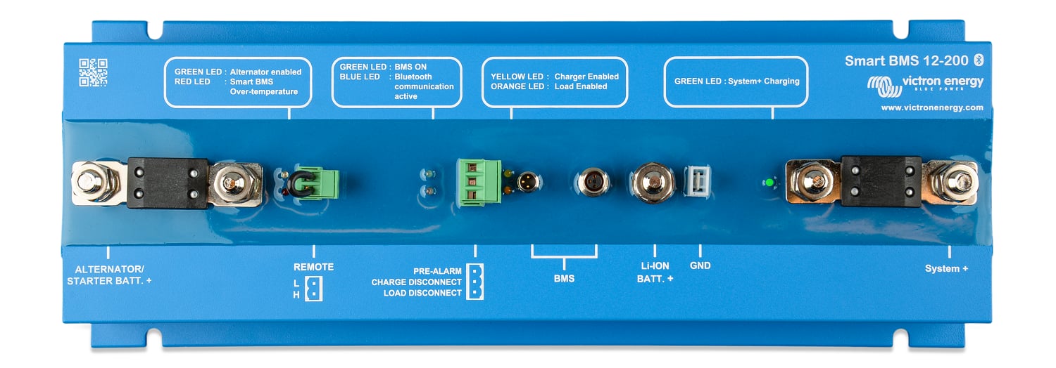 Can this Smart BMS 12/200 be connected to a lynx distributor? 