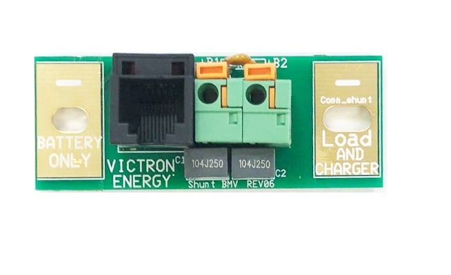 Can the Victron SPR00053 PCB shunt be placed in a dry area and connected to the shunt via twisted pair?