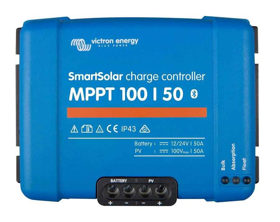 When using a Victron 100/50 MPPT controller what is the recommended fusing at the battery? 