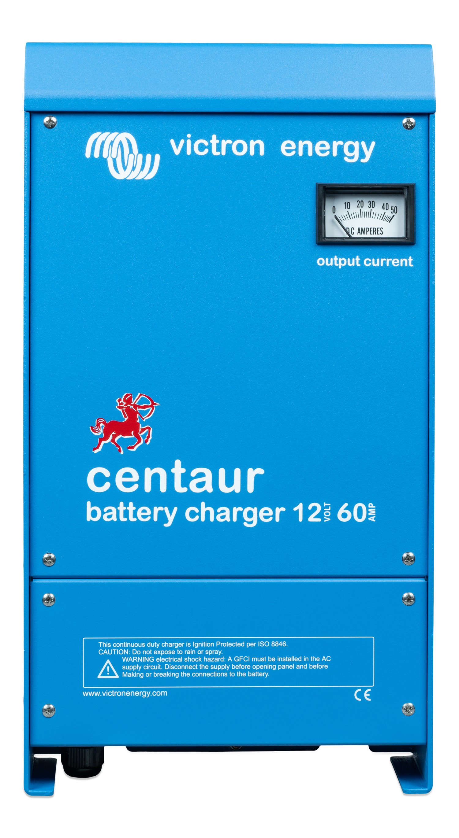 How big is the Victron Centaur 12 60 charger?