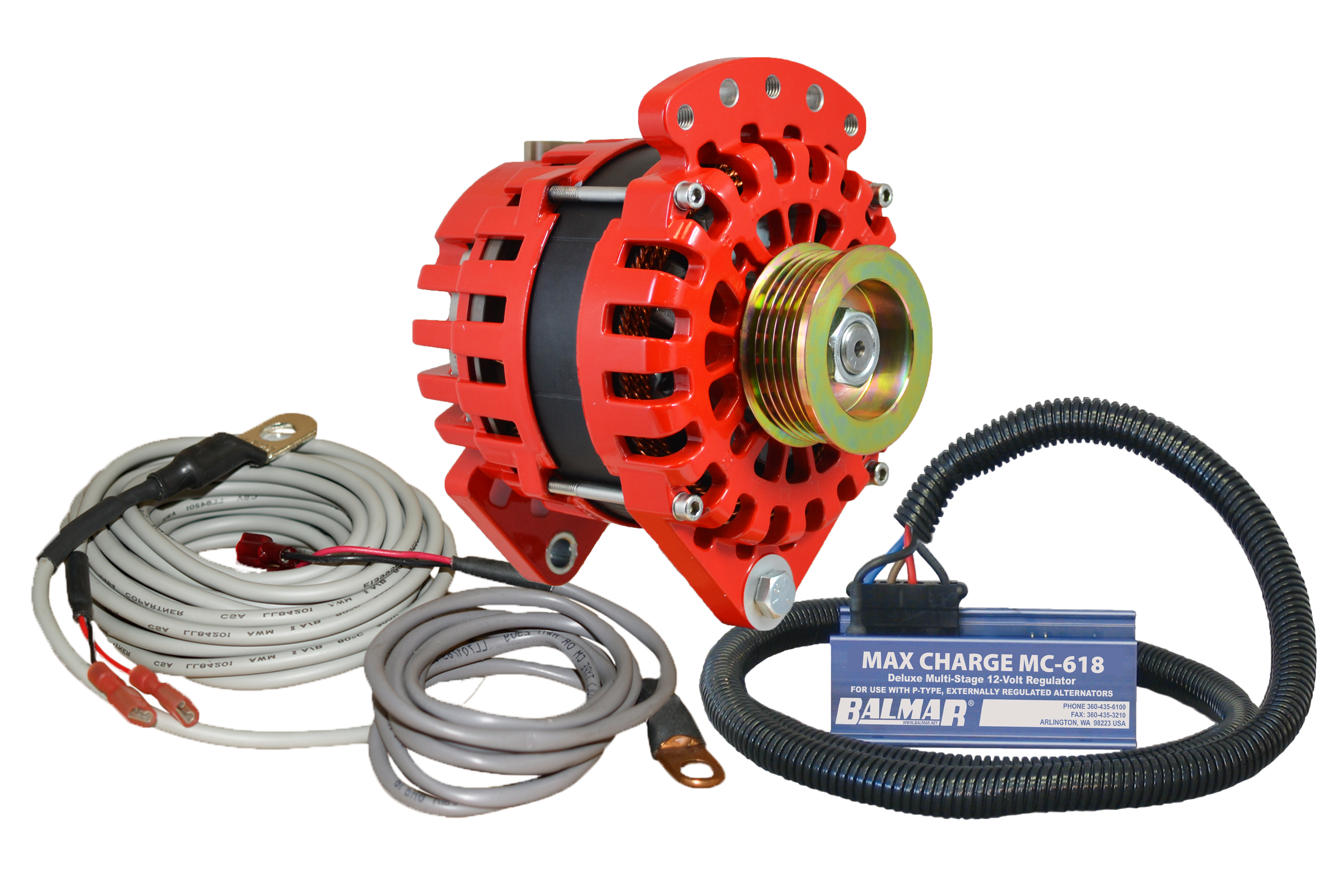 Balmar XT-DF-170-K6-KIT alternator kit with Max Charge regulator Questions & Answers