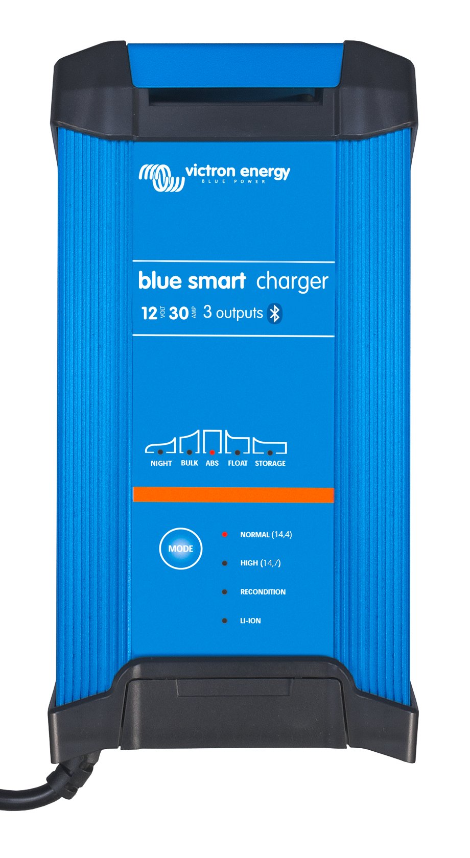 How do I use my Victron blue smart charger as a power supply?
