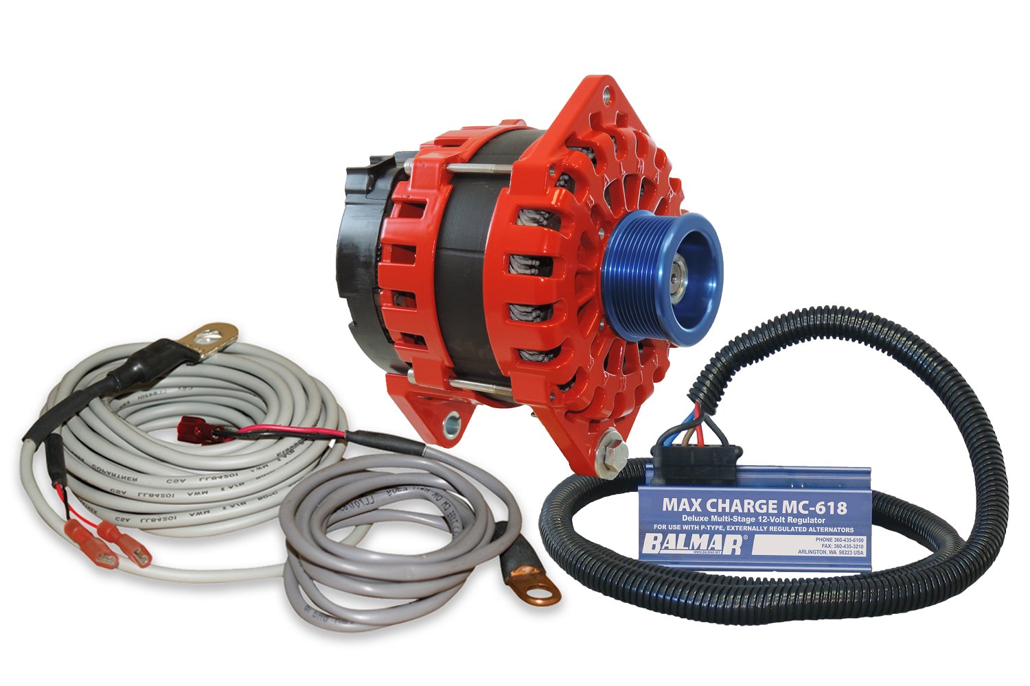 Is the Alternator in your Balmar XT-DF-250-J10-KIT 24V or 12V?