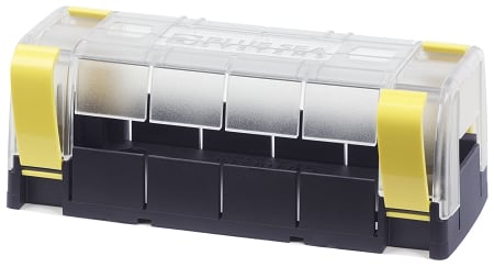 What are the specific dimensions of the Blue Sea 2719 MaxiBus Insulating Cover?