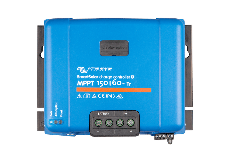 Is an optional display offered for the Victron Energy SCC115060211 Smart Solar MPPT 150/60 -TR Charge Controller?