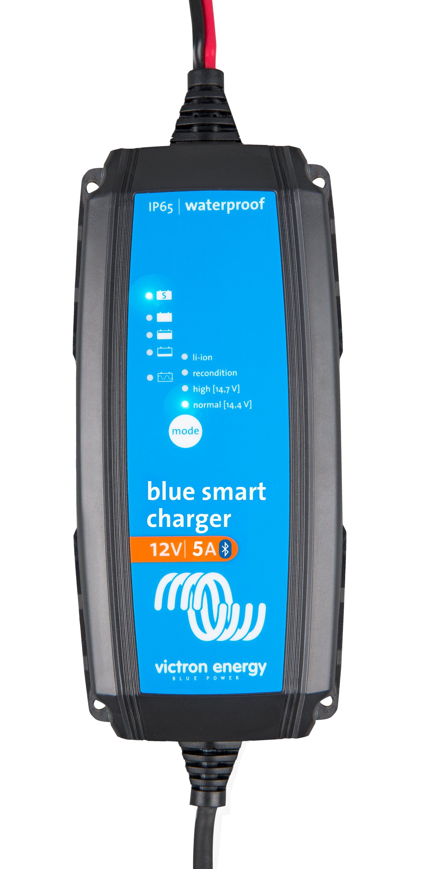 What is the warranty duration for the Victron Blue Smart Charger?