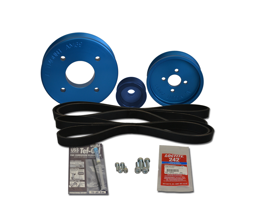 What additional protection should be fitted on the wire when installing the alternator?