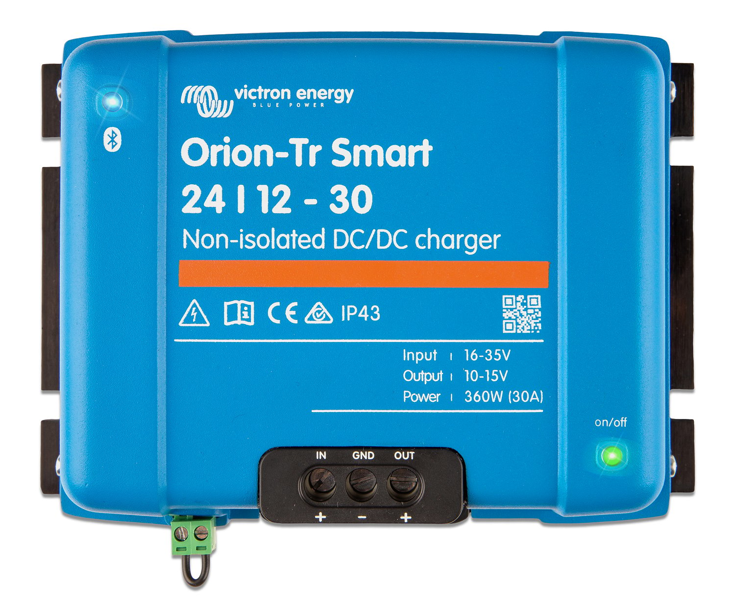 Why is my Orion-Tr Smart 24/12-30 Non-Isolated DC-DC charger not working?