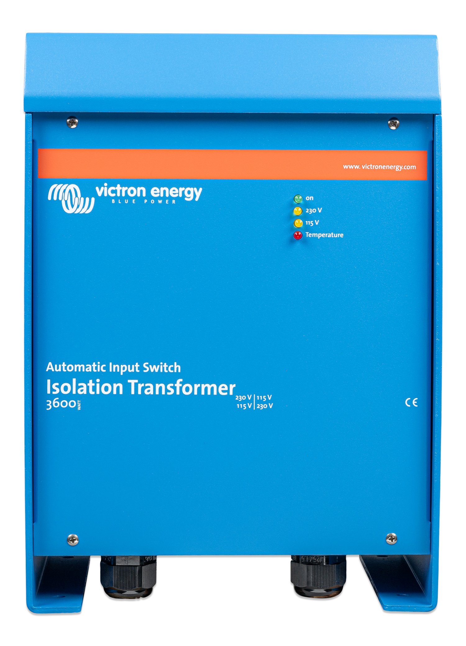 Cn the 3600 Isolation transformer take an input of 240V 50Hz and output 115V 60Hz ? 