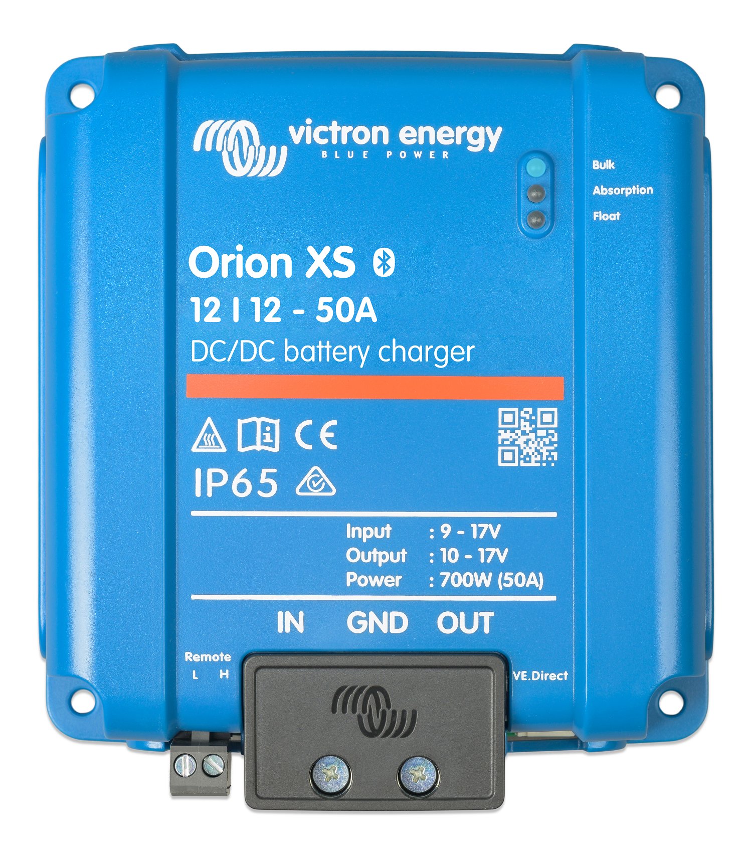 Can the input/output current be configured on the Orion XS?