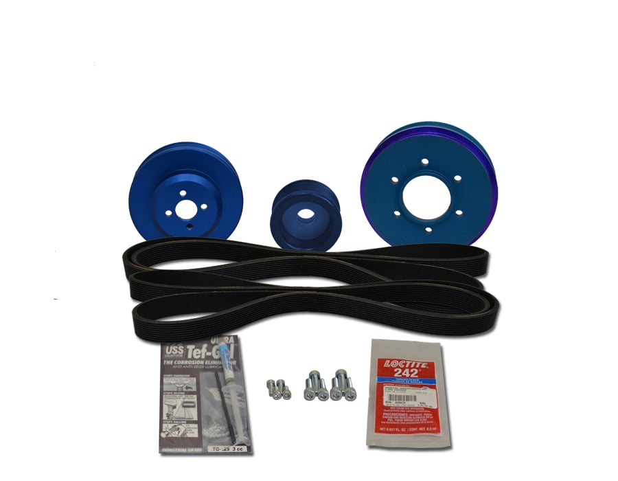 Is the Balmar 48-YSP-4JH-D pulley kit the correct one to use for the Yanmar 4JH3-TE engine?
