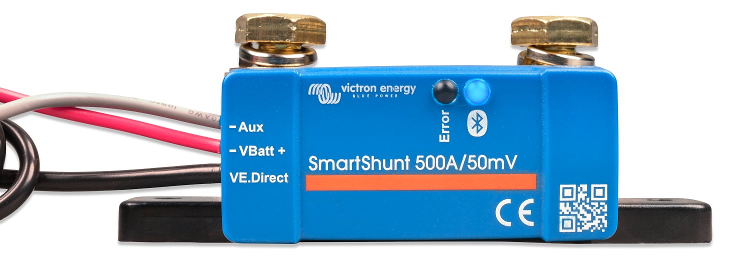 What is the maximum current capacity of the SmartShunt?