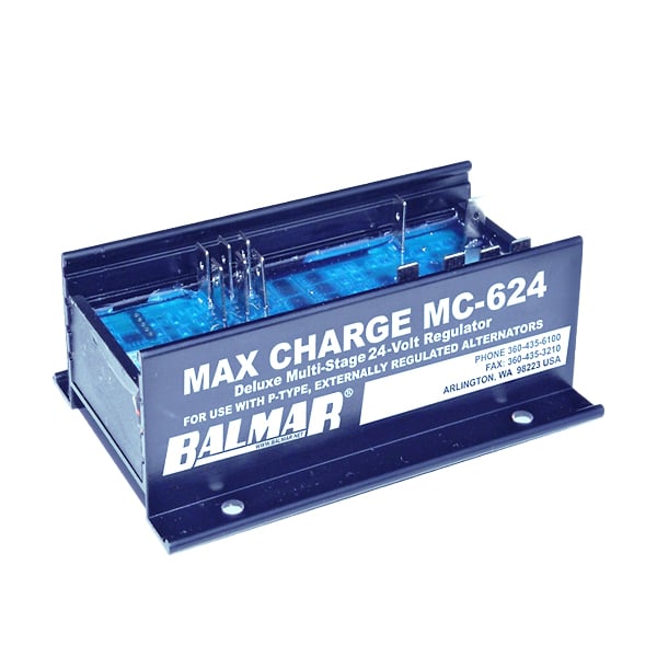 Balmar MC-624 Regulator 24 Volts (No wiring harness) Questions & Answers