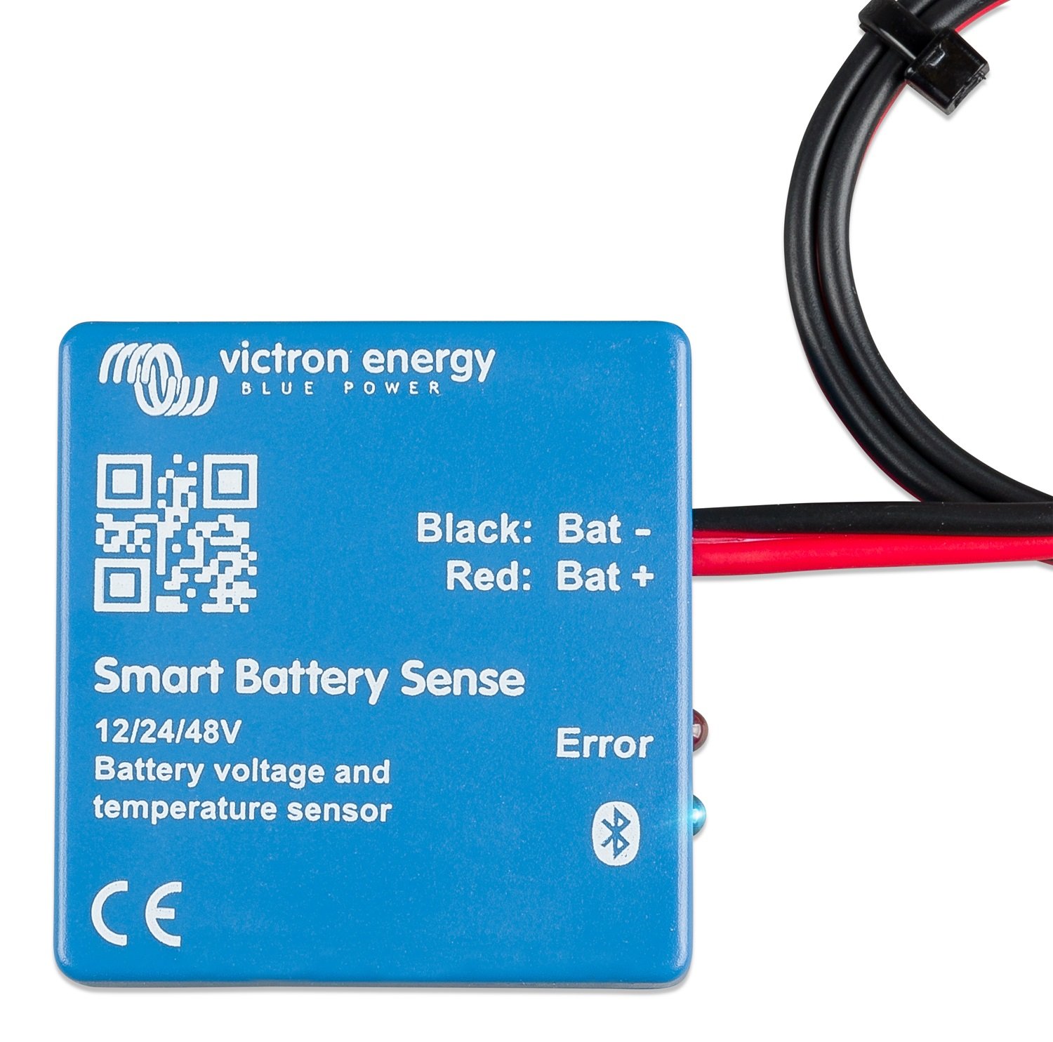 What's Victron Smart Battery Sense's highest detectable temperature?