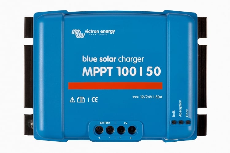 What is the highest input voltage for the Victron BlueSolar MPPT 100/50?