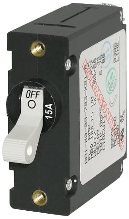 Can I interchange this 15 amp circuit breaker with other brands?