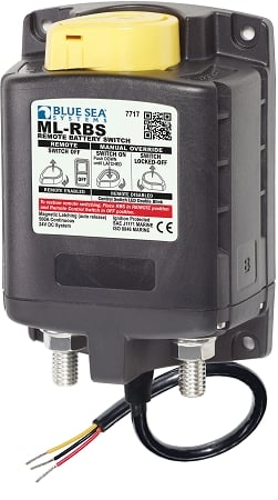 Blue Sea 7717 Remote Battery Switch with lock - 24 Volt Questions & Answers