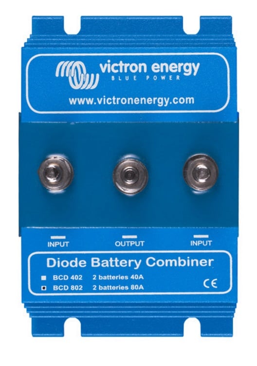 Can a Diode Battery Combiner use multiple DC power sources in parallel?