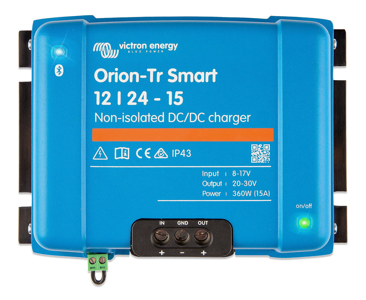 Victron Energy ORI122436140 Orion-Tr Smart 12/24-15A Non-Isolated DC-DC charger Questions & Answers