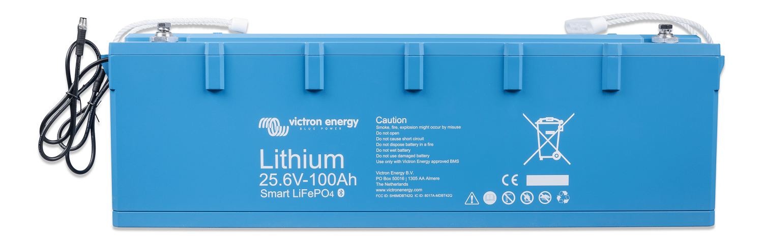 Victron BAT524110610 Smart Lithium Iron Phosphate Battery 25.6V 100 Ahr Questions & Answers