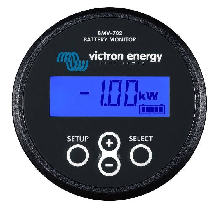 Victron BAM010702200 BMV 702 Precision Battery Monitor in Black Questions & Answers