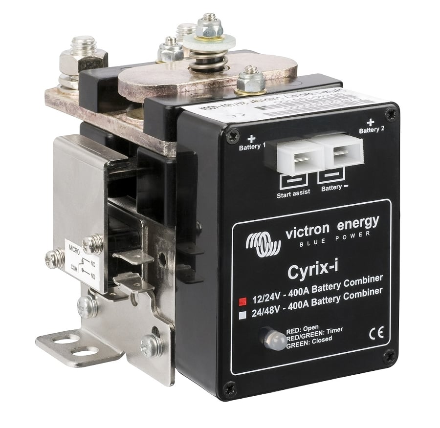 Hi, I am looking for a cyrix to put between my starter batteries (led) and house batteries (lifepo). I look for bidirectional because I want it all charged from either solar or alternator.... Regards Dag Hoiland