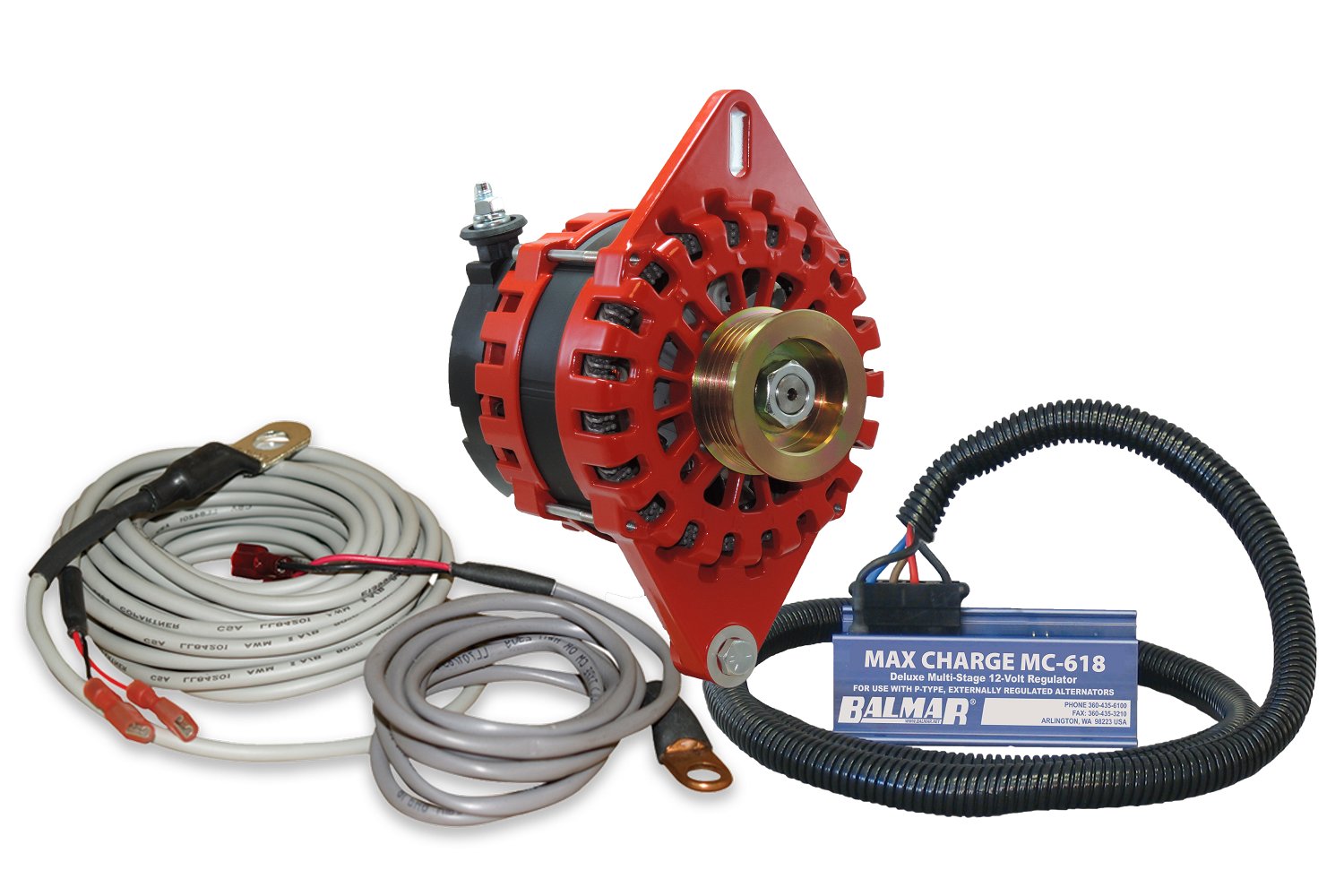 Balmar XT-SF-250-K6-KIT Alternator Kit with Max Charge regulator Questions & Answers